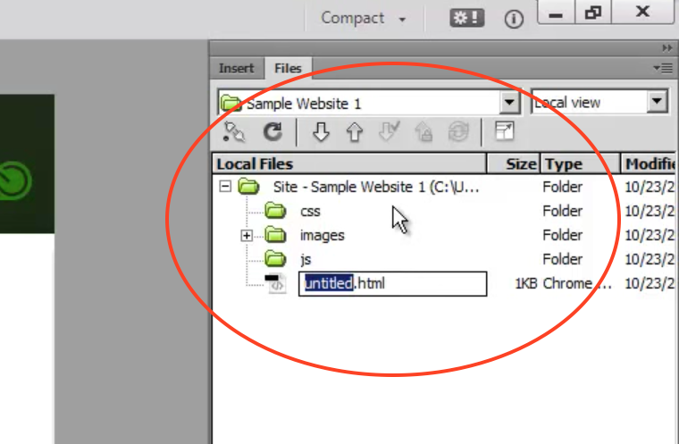 Getting to know Dreamweaver Organise your website Getting to know Dreamweaver Organise your website