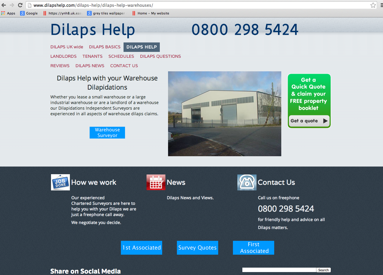 Third Dilapshelp Website Look